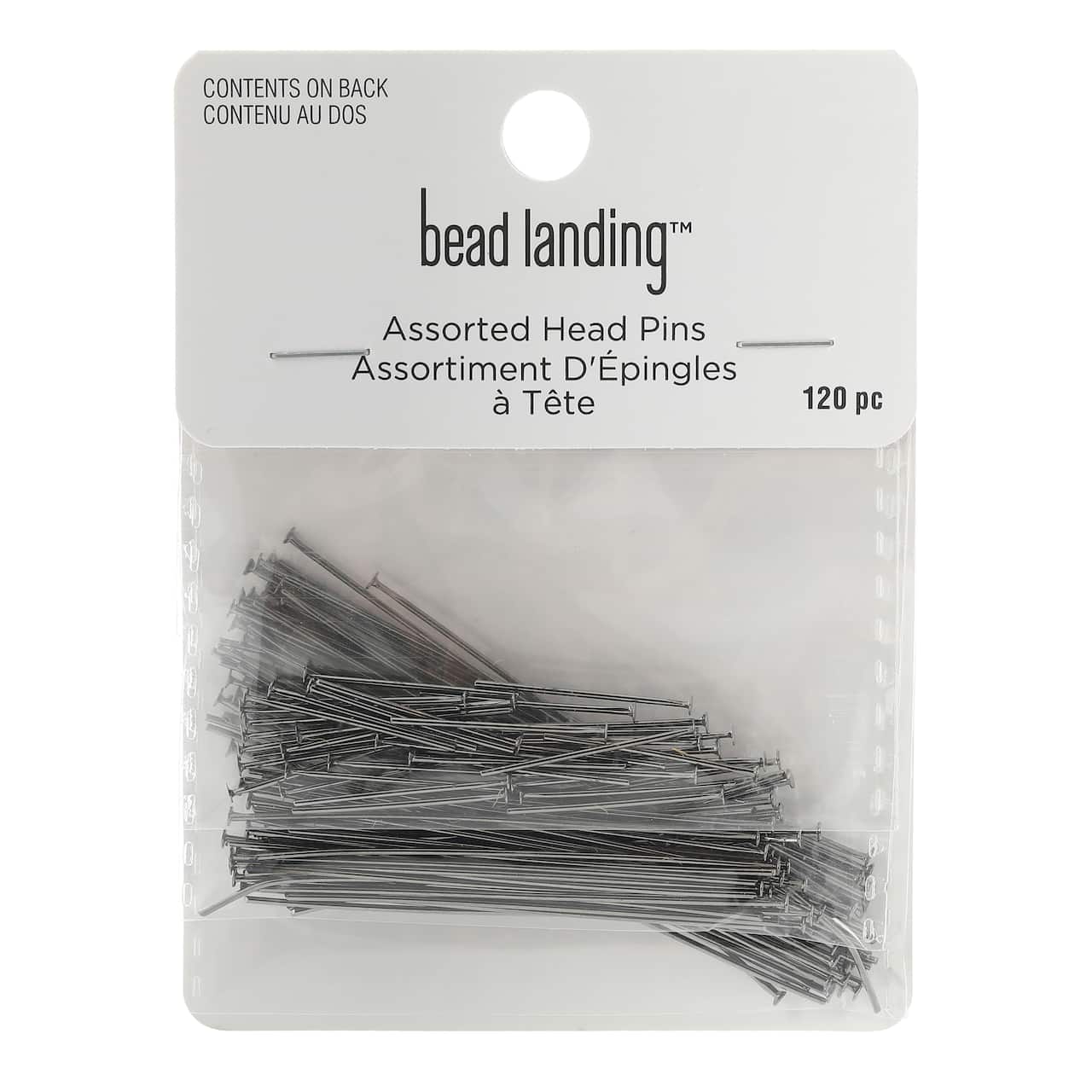 12 Packs: 120 ct. (1,440 total) Mixed Head Pins by Bead Landing™